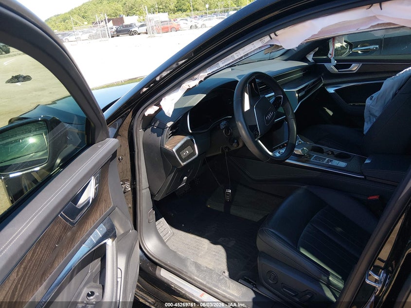 2023 Audi A6 VIN WAUL2BF28PN012838 IAAI salvage auction — RIGHT SIDE, Salvage Title, sold $9,700 on 2026-07-29 (photo 5)
