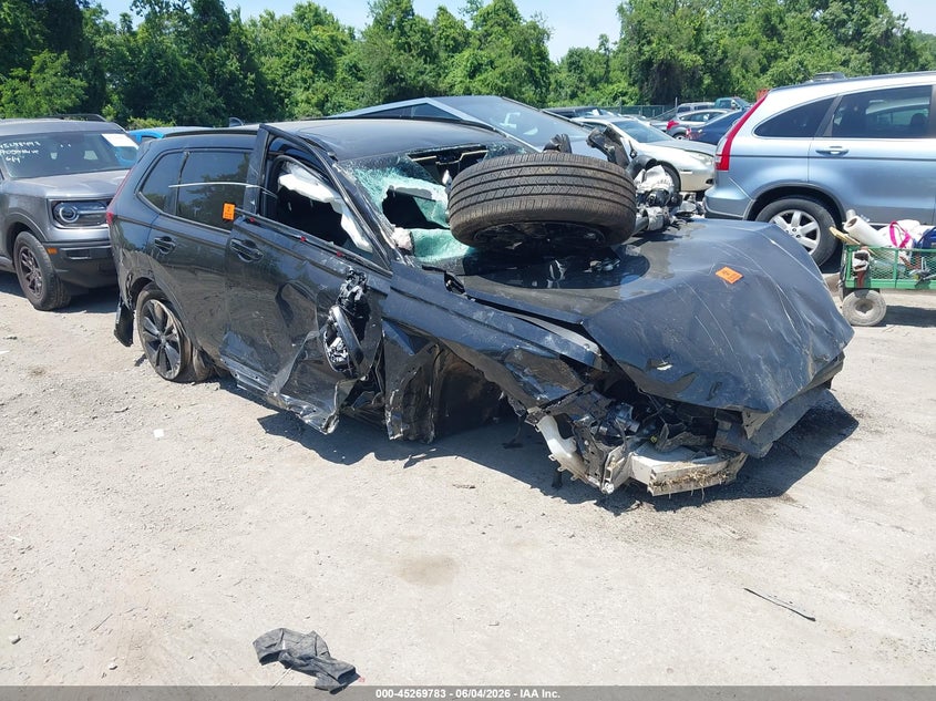 2026 Honda Cr-v VIN 7FARS6H91TE067028 IAAI salvage auction — FRONT & REAR, Salvage Title, sold $8,875 on 2026-07-09 (photo 1)
