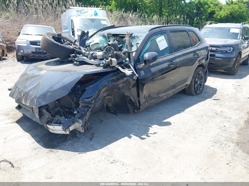 2026 Honda Cr-v VIN 7FARS6H91TE067028 IAAI salvage auction — FRONT & REAR, Salvage Title, sold $8,875 on 2026-07-09 (photo 2)