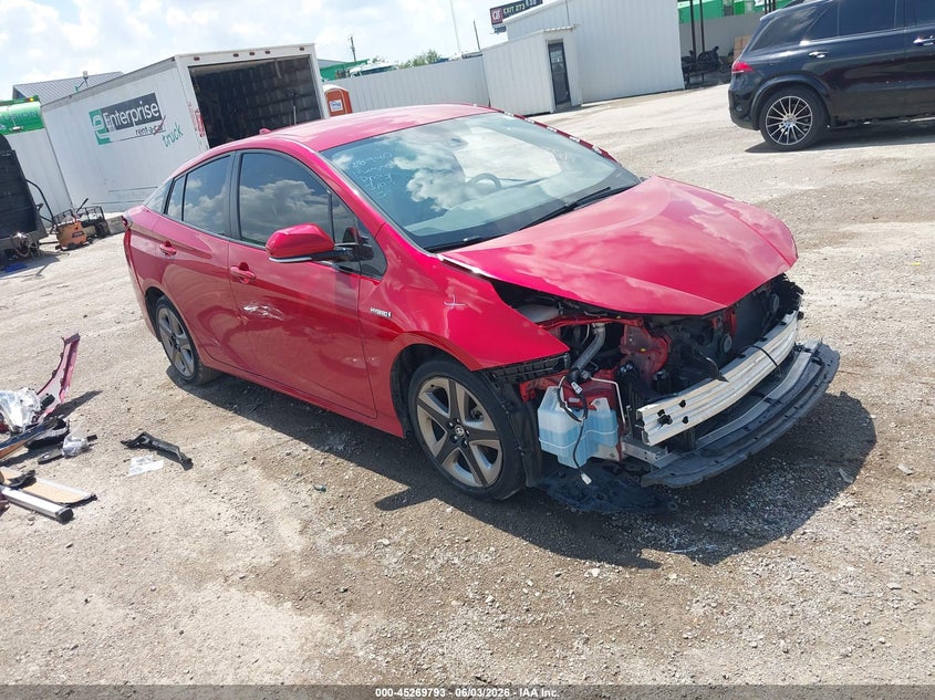 2019 Toyota Prius VIN JTDKARFU8K3088320 IAAI salvage auction — FRONT END, Salvage Title, sold $5,500 on 2026-07-11 (photo 1)