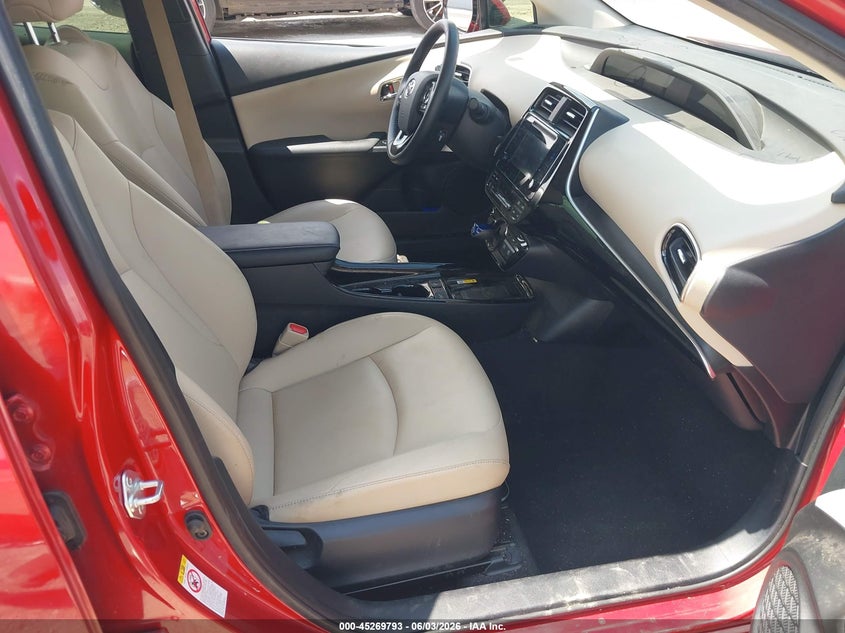2019 Toyota Prius VIN JTDKARFU8K3088320 IAAI salvage auction — FRONT END, Salvage Title, sold $5,500 on 2026-07-11 (photo 5)