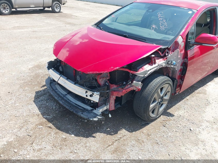 2019 Toyota Prius VIN JTDKARFU8K3088320 IAAI salvage auction — FRONT END, Salvage Title, sold $5,500 on 2026-07-11 (photo 6)