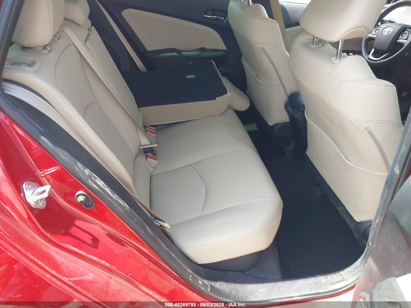 2019 Toyota Prius VIN JTDKARFU8K3088320 IAAI salvage auction — FRONT END, Salvage Title, sold $5,500 on 2026-07-11 (photo 8)