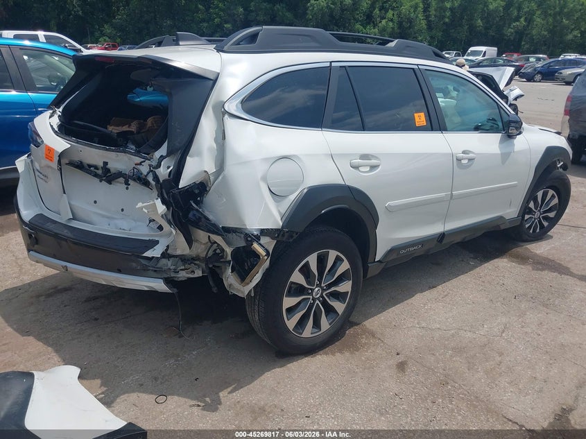 2024 Subaru Outback VIN 4S4BTANCXR3176859 IAAI salvage auction — BIO HAZARD, Salvage Title, sold $1,200 on 2026-07-19 (photo 4)