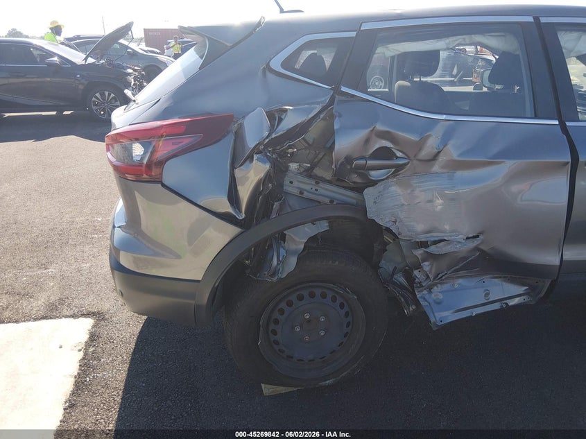 2020 Nissan Rogue VIN JN1BJ1CV4LW269528 IAAI salvage auction — RIGHT REAR, Salvage (Illinois), sold $25 on 2026-07-28 (photo 6)