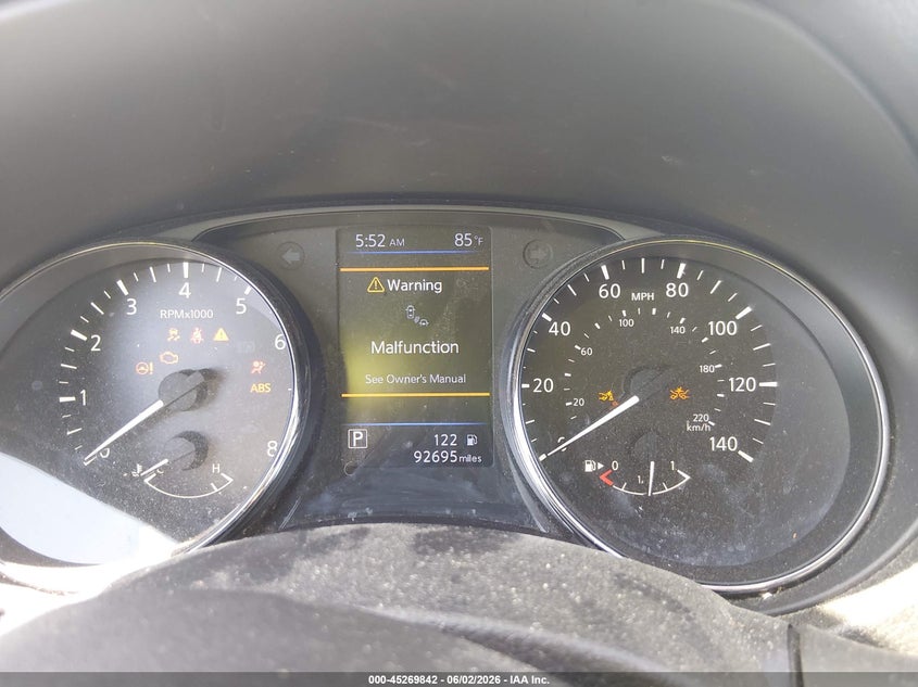 2020 Nissan Rogue VIN JN1BJ1CV4LW269528 IAAI salvage auction — RIGHT REAR, Salvage (Illinois), sold $25 on 2026-07-28 (photo 7)