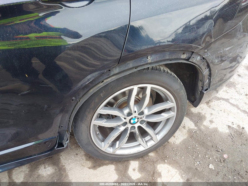 2015 BMW X3 VIN 5UXWX7C58F0K35520 IAAI salvage auction — SIDE, Salvage Title, sold $3,350 on 2026-07-08 (photo 6)