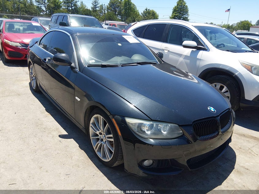 2011 BMW 3er VIN WBADX7C52BE579640 IAAI salvage auction — REAR END, Salvage (North Carolina), sold $1,500 on 2026-07-31 (photo 1)