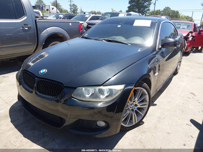2011 BMW 3er VIN WBADX7C52BE579640 IAAI salvage auction — REAR END, Salvage (North Carolina), sold $1,500 on 2026-07-31 (photo 2)