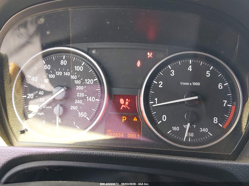 2011 BMW 3er VIN WBADX7C52BE579640 IAAI salvage auction — REAR END, Salvage (North Carolina), sold $1,500 on 2026-07-31 (photo 7)