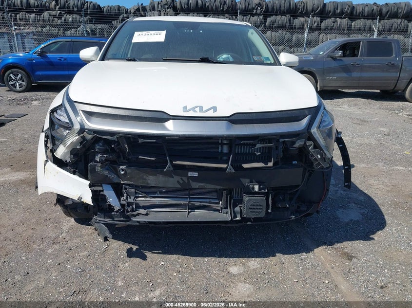2023 Kia Sportage VIN KNDPUCAG2P7074036 IAAI salvage auction — FRONT END, Salvage Title, sold $6,300 on 2026-07-24 (photo 6)