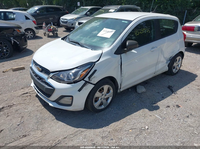 2020 Chevrolet Spark VIN KL8CB6SA2LC477086 IAAI salvage auction — NORMAL WEAR, Clear (Indiana), sold $1,850 on 2026-07-29 (photo 2)