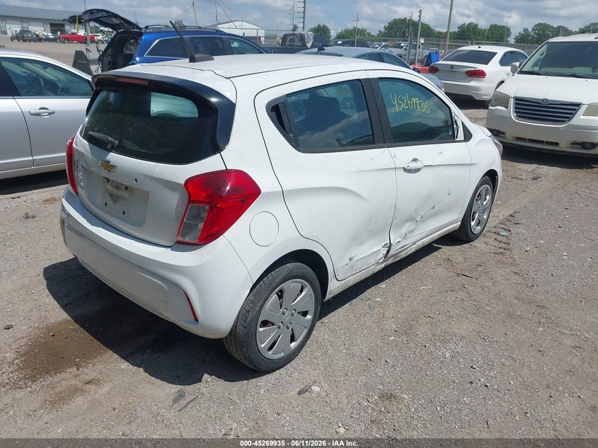 2020 Chevrolet Spark VIN KL8CB6SA2LC477086 IAAI salvage auction — NORMAL WEAR, Clear (Indiana), sold $1,850 on 2026-07-29 (photo 4)