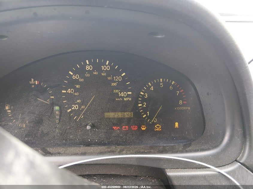 2001 Lexus Rx VIN JTJHF10U810166629 IAAI salvage auction — RIGHT REAR, Clear (Tennessee), sold $400 on 2026-07-09 (photo 7)