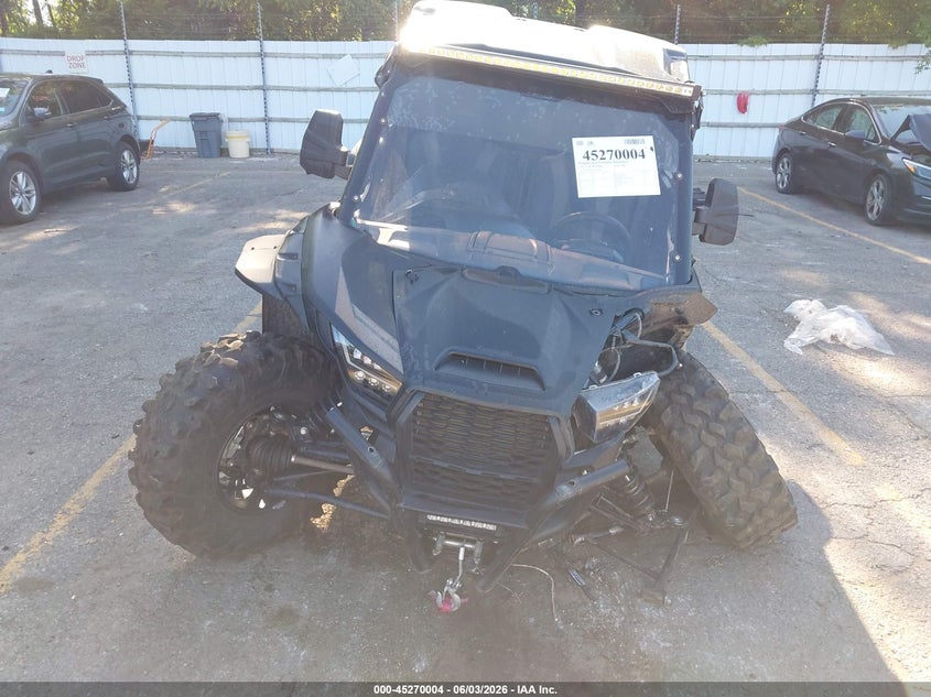 2025 Kawasaki Teryx VIN JKARFCE16SB501100 IAAI salvage auction — FRONT END, Salvage Title, sold $5,350 on 2026-07-21 (photo 5)