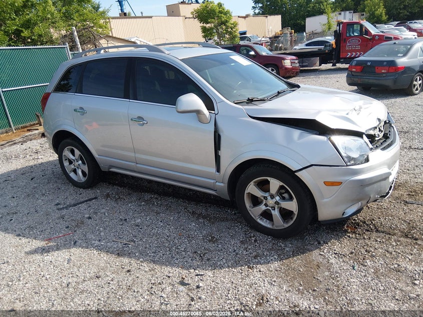 2014 Chevrolet Captiva sport VIN 3GNAL3EK0ES662403 IAAI salvage auction — RIGHT FRONT, Salvage Title, sold $800 on 2026-07-08 (photo 1)
