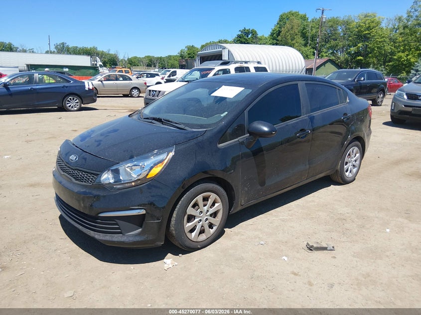 2017 Kia Rio VIN KNADM4A35H6105242 IAAI salvage auction — RIGHT SIDE, Salvage (New Jersey), sold $25 on 2026-07-31 (photo 2)