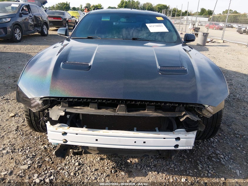 2020 Ford Mustang VIN 1FA6P8CF3L5170886 IAAI salvage auction — FRONT & REAR, Salvage Title, sold $8,100 on 2026-07-29 (photo 6)