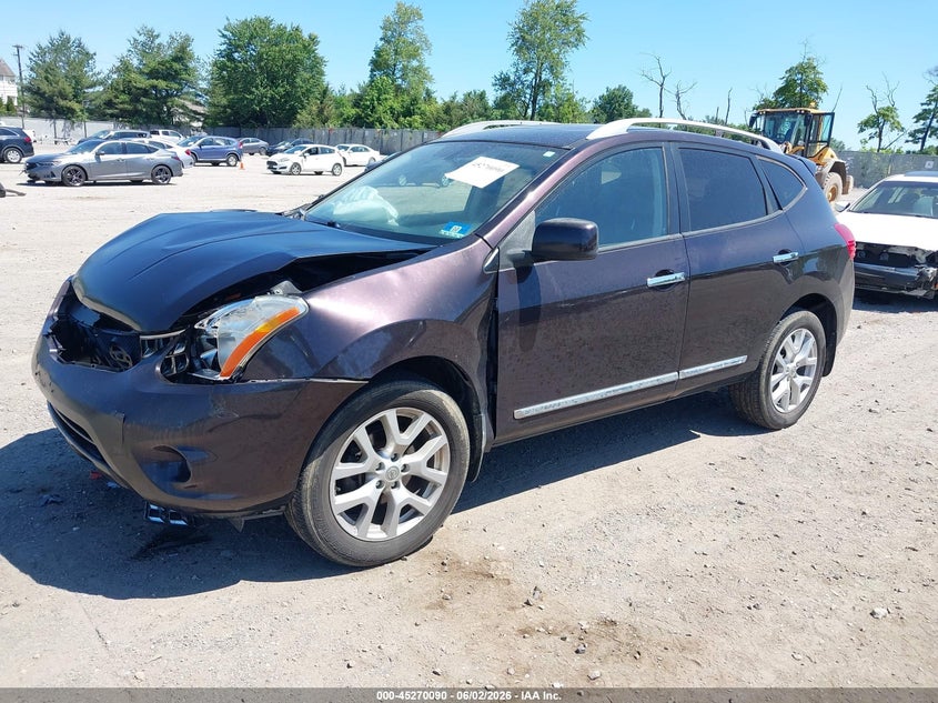 2011 Nissan Rogue VIN JN8AS5MV8BW260779 IAAI salvage auction — FRONT END, Salvage (New Jersey), sold $425 on 2026-07-14 (photo 2)