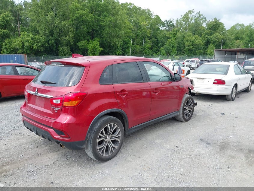 2019 Mitsubishi Outlander VIN JA4AP4AU2KU003450 IAAI salvage auction — FRONT END, Clear (Virginia), sold $2,700 on 2026-07-07 (photo 4)