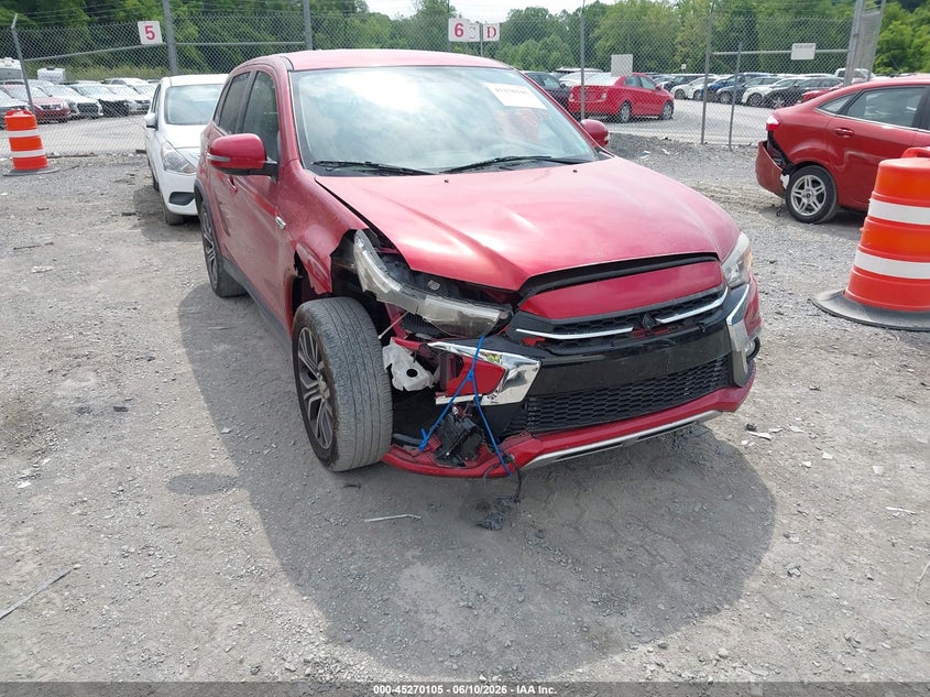 2019 Mitsubishi Outlander VIN JA4AP4AU2KU003450 IAAI salvage auction — FRONT END, Clear (Virginia), sold $2,700 on 2026-07-07 (photo 6)