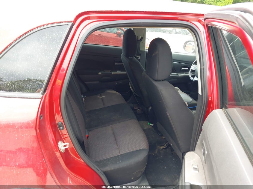 2019 Mitsubishi Outlander VIN JA4AP4AU2KU003450 IAAI salvage auction — FRONT END, Clear (Virginia), sold $2,700 on 2026-07-07 (photo 8)