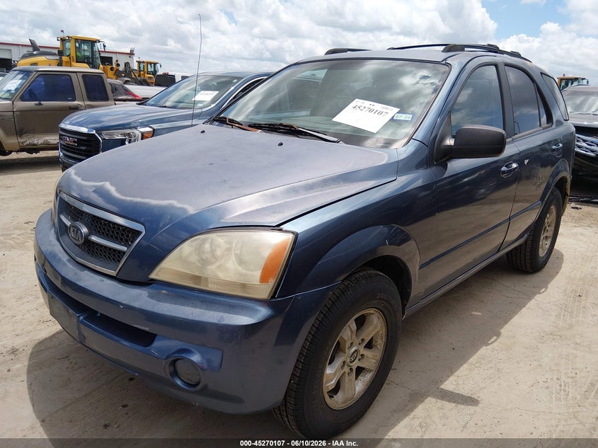 2005 Kia Sorento VIN KNDJD733355466748 IAAI salvage auction — FRONT END, Salvage (Texas), sold $25 on 2026-07-21 (photo 2)