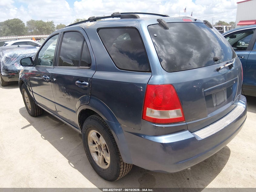 2005 Kia Sorento VIN KNDJD733355466748 IAAI salvage auction — FRONT END, Salvage (Texas), sold $25 on 2026-07-21 (photo 3)