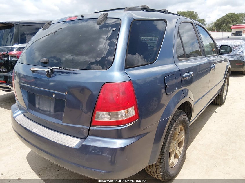 2005 Kia Sorento VIN KNDJD733355466748 IAAI salvage auction — FRONT END, Salvage (Texas), sold $25 on 2026-07-21 (photo 4)