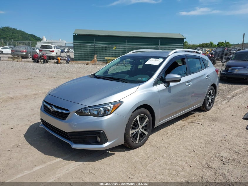 2022 Subaru Impreza VIN 4S3GTAD67N3716491 IAAI salvage auction — REAR END, Salvage Title, sold $3,850 on 2026-07-19 (photo 2)