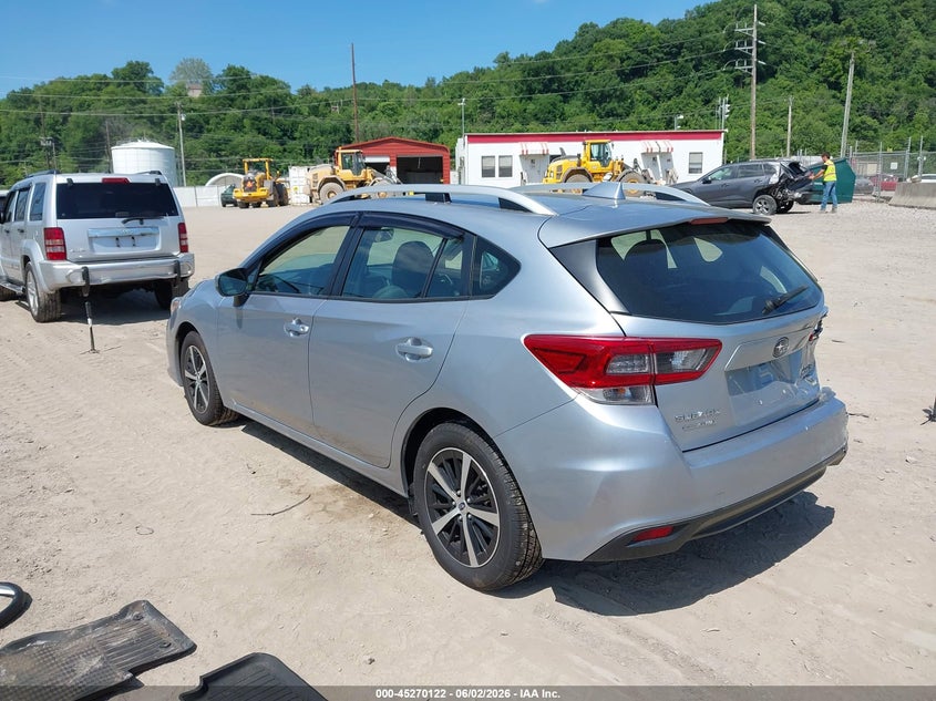 2022 Subaru Impreza VIN 4S3GTAD67N3716491 IAAI salvage auction — REAR END, Salvage Title, sold $3,850 on 2026-07-19 (photo 3)