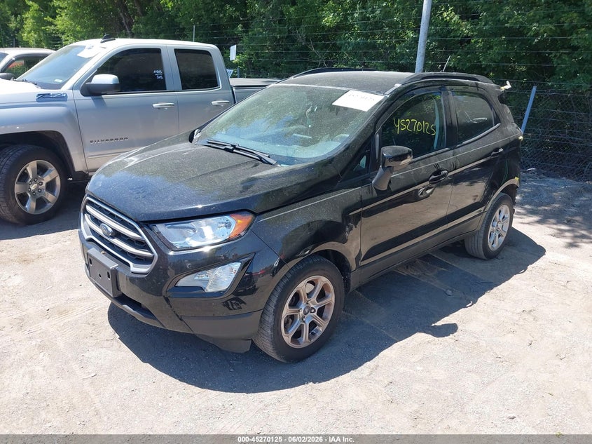 2021 Ford Ecosport VIN MAJ3S2GE1MC422535 IAAI salvage auction — REAR END, Salvage Title, sold $2,450 on 2026-07-15 (photo 2)