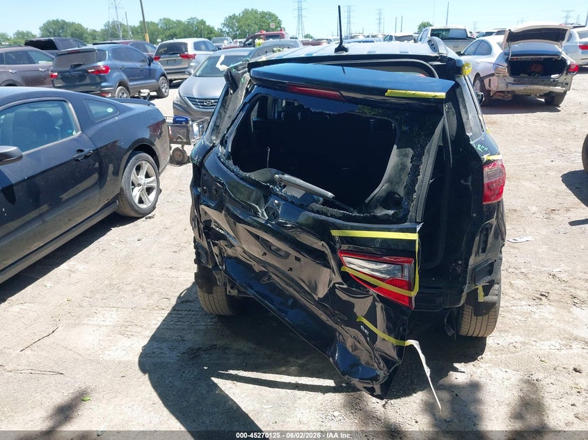 2021 Ford Ecosport VIN MAJ3S2GE1MC422535 IAAI salvage auction — REAR END, Salvage Title, sold $2,450 on 2026-07-15 (photo 6)