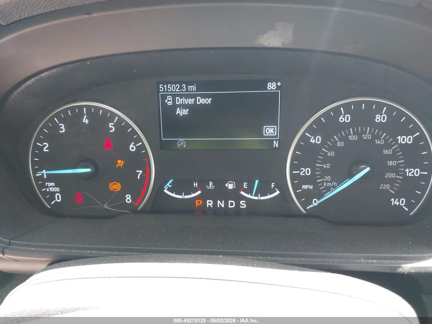 2021 Ford Ecosport VIN MAJ3S2GE1MC422535 IAAI salvage auction — REAR END, Salvage Title, sold $2,450 on 2026-07-15 (photo 7)