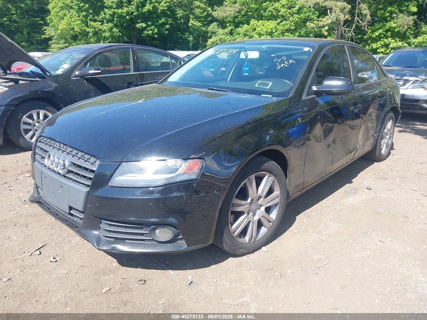 2010 Audi A4 VIN WAUBFAFL0AN017753 IAAI salvage auction — NORMAL WEAR, Salvage Title (New York), sold $450 on 2026-07-07 (photo 2)
