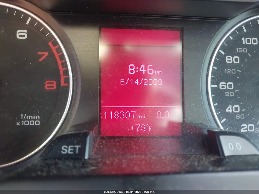 2010 Audi A4 VIN WAUBFAFL0AN017753 IAAI salvage auction — NORMAL WEAR, Salvage Title (New York), sold $450 on 2026-07-07 (photo 7)