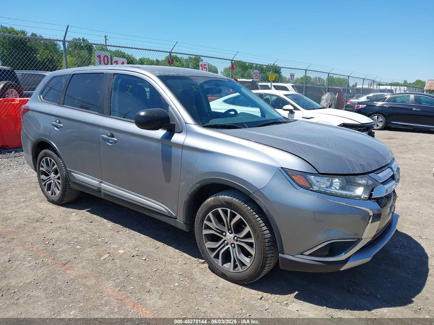 2017 Mitsubishi Outlander VIN JA4AZ2A31HZ022007 IAAI salvage auction — FRONT END, Mv-907A (New York), sold $2,575 on 2026-07-30 (photo 1)