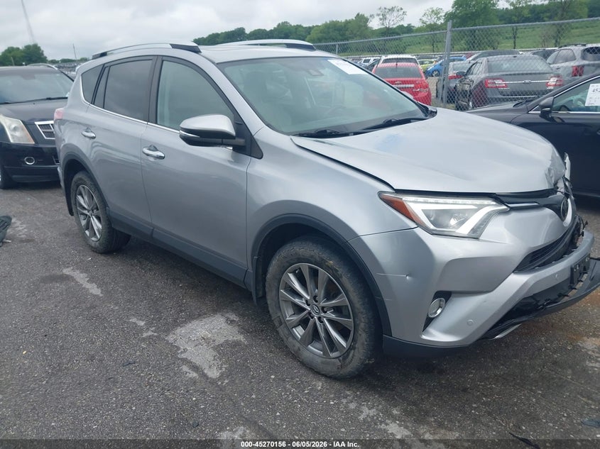 2016 Toyota Rav 4 VIN 2T3DFREV1GW441716 IAAI salvage auction — FRONT END, Salvage Title, sold $6,600 on 2026-07-10 (photo 1)