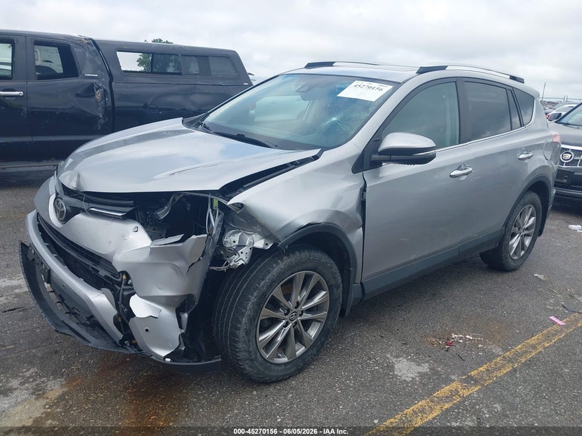 2016 Toyota Rav 4 VIN 2T3DFREV1GW441716 IAAI salvage auction — FRONT END, Salvage Title, sold $6,600 on 2026-07-10 (photo 2)