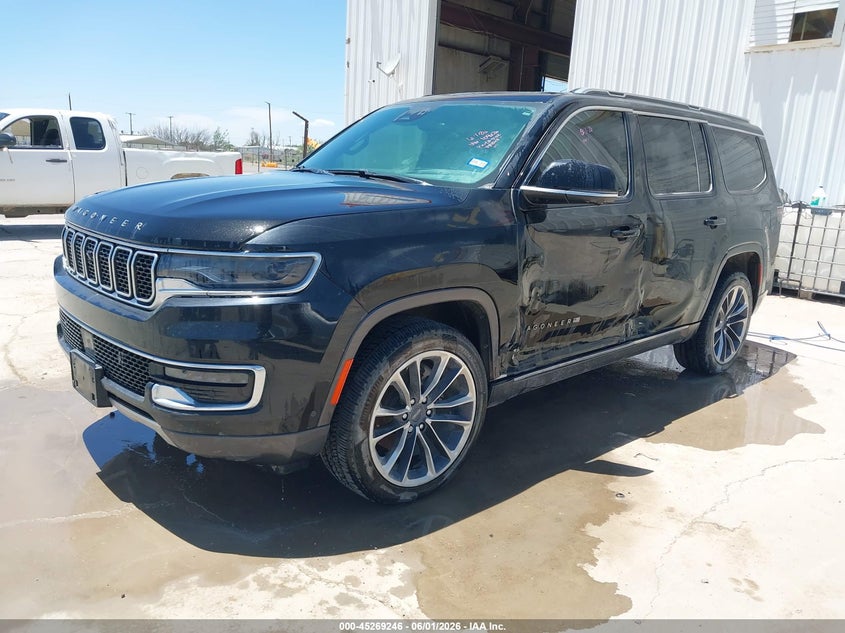 2022 Jeep Wagoneer VIN 1C4SJUDT8NS109626 IAAI salvage auction — LEFT SIDE, Original (Texas), sold $19,975 on 2026-07-18 (photo 2)