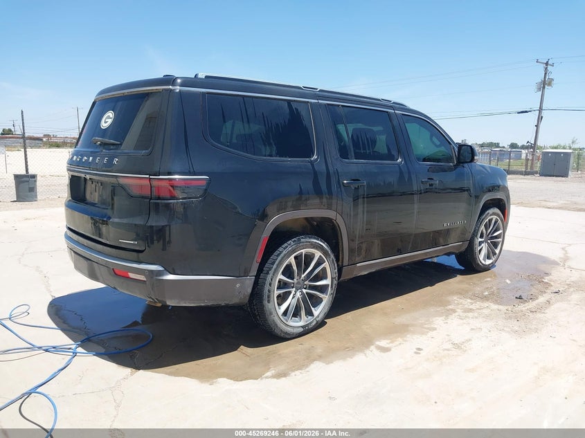 2022 Jeep Wagoneer VIN 1C4SJUDT8NS109626 IAAI salvage auction — LEFT SIDE, Original (Texas), sold $19,975 on 2026-07-18 (photo 4)