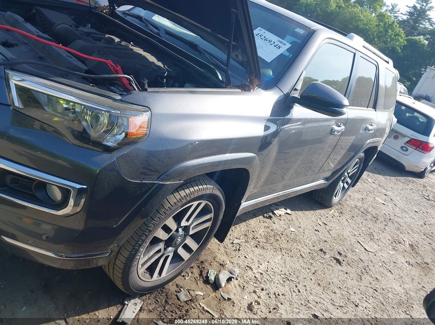 2018 Toyota 4runner VIN JTEBU5JR8J5501130 IAAI salvage auction — REAR END, Salvage Title, sold $6,100 on 2026-07-28 (photo 2)