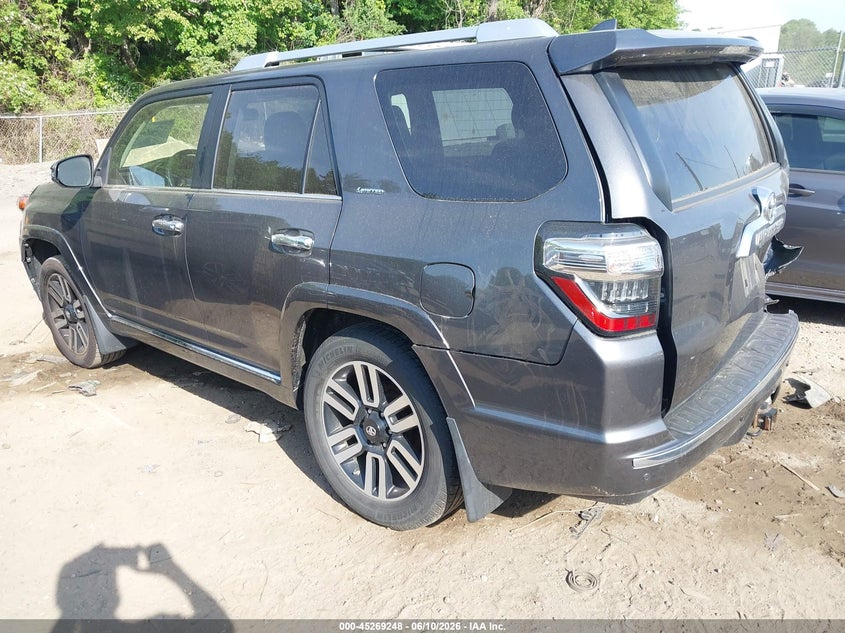 2018 Toyota 4runner VIN JTEBU5JR8J5501130 IAAI salvage auction — REAR END, Salvage Title, sold $6,100 on 2026-07-28 (photo 3)