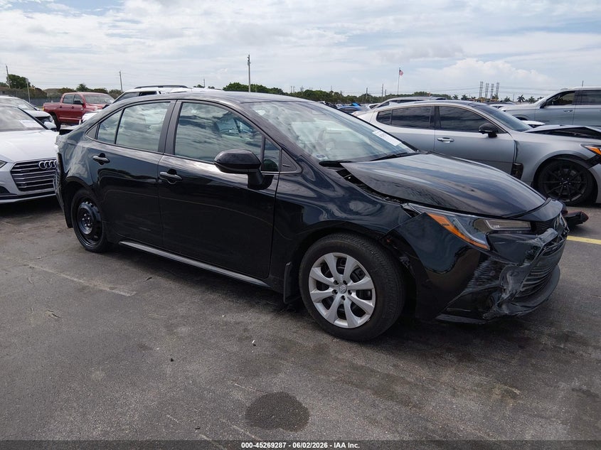 2025 Toyota Corolla VIN 5YFB4MDEXSP252633 IAAI salvage auction — REAR END, Certificate Of Destruction (Florida), sold $5,050 on 2026-07-30 (photo 1)