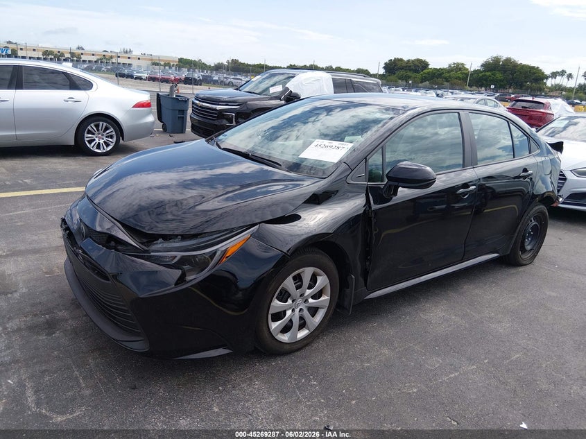 2025 Toyota Corolla VIN 5YFB4MDEXSP252633 IAAI salvage auction — REAR END, Certificate Of Destruction (Florida), sold $5,050 on 2026-07-30 (photo 2)