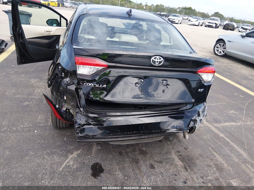 2025 Toyota Corolla VIN 5YFB4MDEXSP252633 IAAI salvage auction — REAR END, Certificate Of Destruction (Florida), sold $5,050 on 2026-07-30 (photo 6)