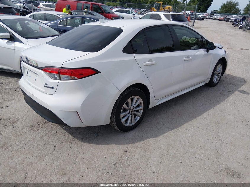 2024 Toyota Corolla VIN JTDBCMFE5R3050544 IAAI salvage auction — NORMAL WEAR, Salvage Title, sold $5,950 on 2026-07-29 (photo 4)