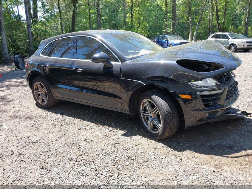 2015 Porsche Macan VIN WP1AB2A5XFLB67279 IAAI salvage auction — FRONT END, Salvage (Virginia), sold $2,250 on 2026-07-28 (photo 1)