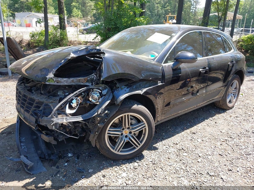 2015 Porsche Macan VIN WP1AB2A5XFLB67279 IAAI salvage auction — FRONT END, Salvage (Virginia), sold $2,250 on 2026-07-28 (photo 2)