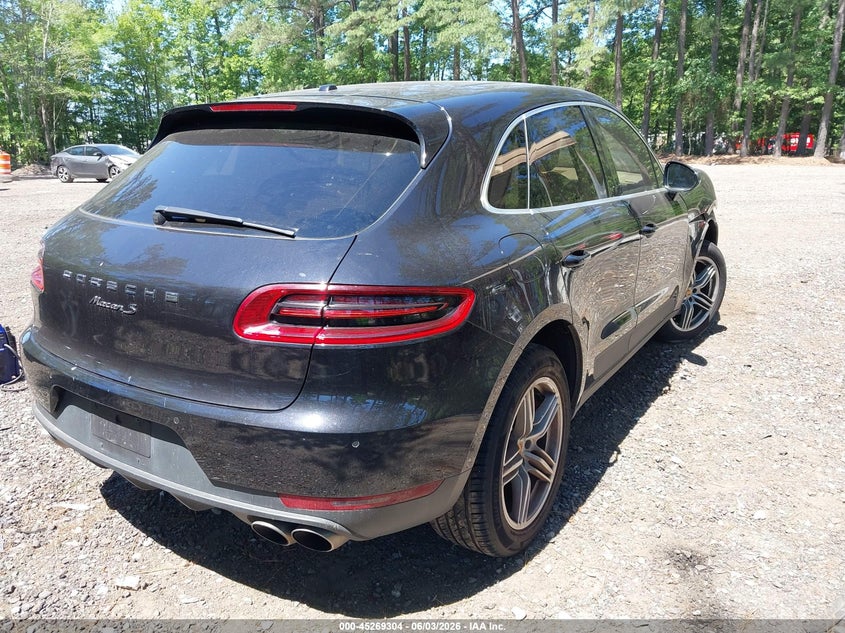 2015 Porsche Macan VIN WP1AB2A5XFLB67279 IAAI salvage auction — FRONT END, Salvage (Virginia), sold $2,250 on 2026-07-28 (photo 4)